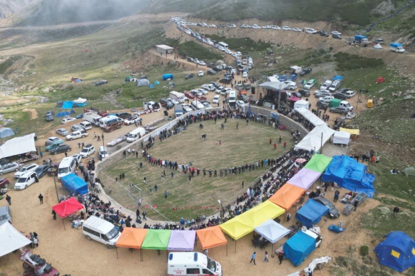 Artvin’de 16 yıl sonra Salikvan Yaylası Festivali düzenlendi