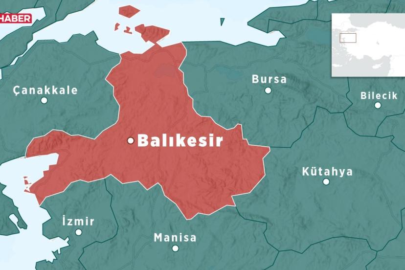 Balıkesir'de 4,4 büyüklüğünde deprem