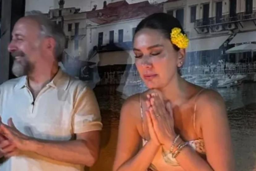Bergüzar Korel yeni yaşını kutladı! Eşi Halit Ergenç öpmeye doyamadı