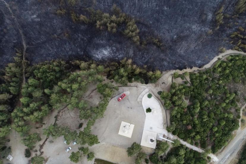 Çanakkale'de 118 orman yangınında 7 bin 39 hektar alan zarar gördü