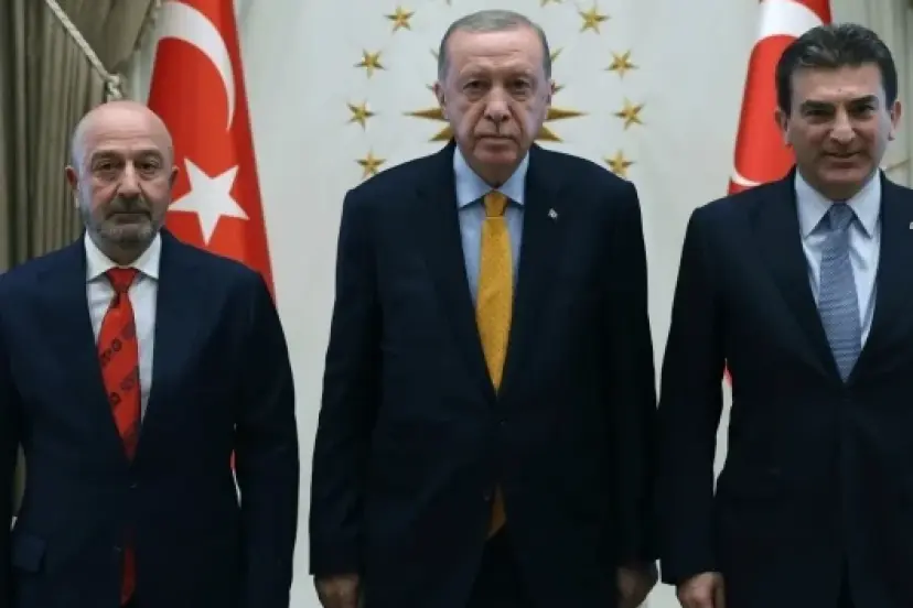 Cumhurbaşkanı Erdoğan, OYAK Heyeti'ni kabul etti