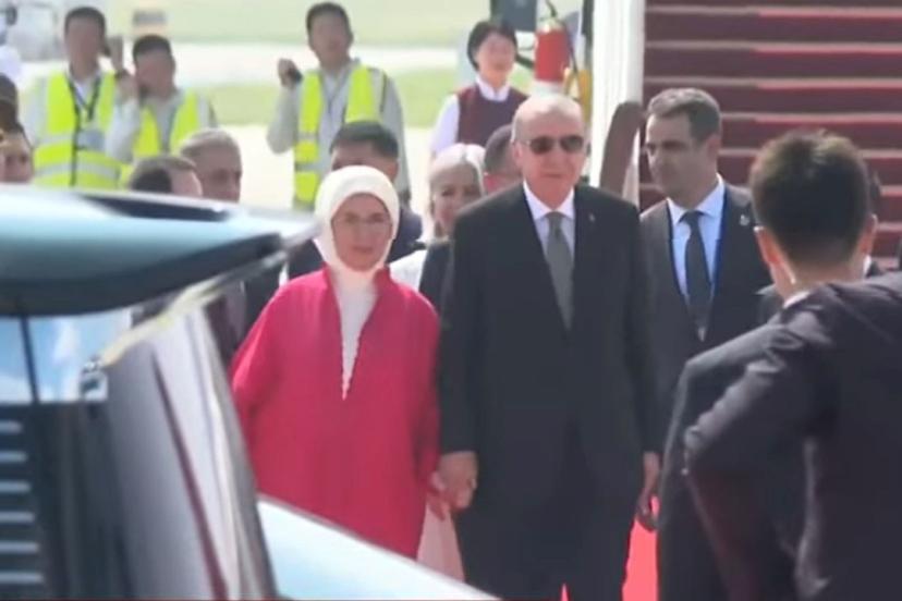 Cumhurbaşkanı Erdoğan, Şanghay zirvesi için Çin'de