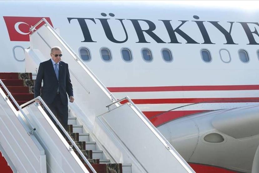 Cumhurbaşkanı Erdoğan, Şanghay zirvesi için Çin'e gitti