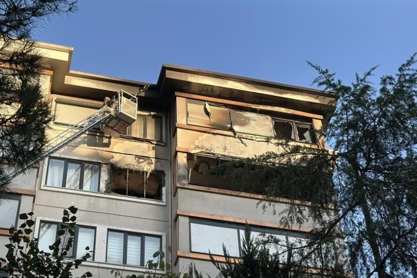 Kadıköy'de yangın paniği