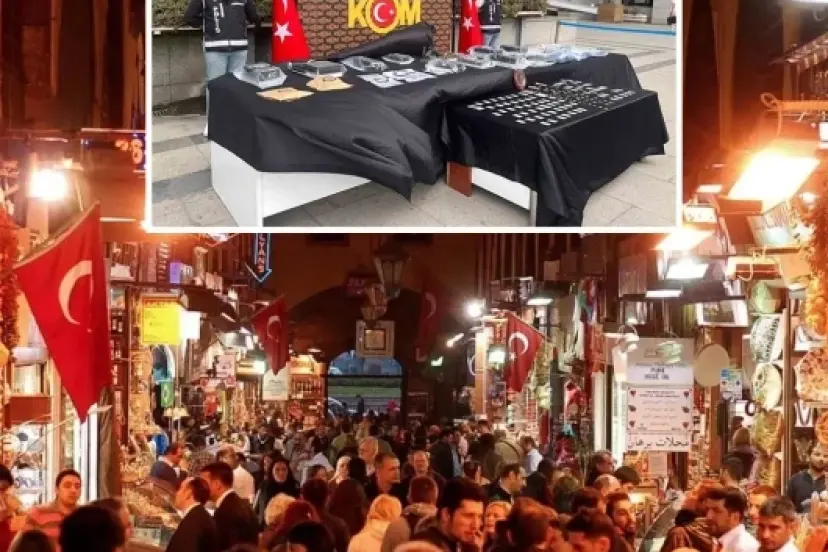 Kapalıçarşı'da kaçak pırlanta operasyonu: 30 kişi tutuklandı