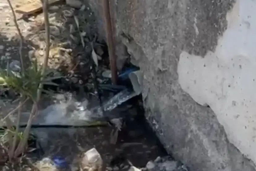 Otelin havuz suyu plaja aktı ekipler harekete geçti