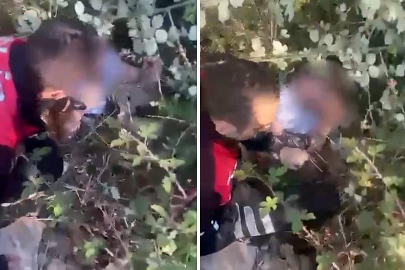 Polisten kaçtı, çalılar arasında yakalandı: 7 yıl hapisle aranıyordu