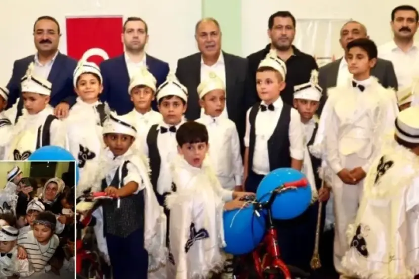 Şanlıurfa Büyükşehir toplu sünnet şöleni ile yetim ve ihtiyaç sahibi çocukları sevindirdi