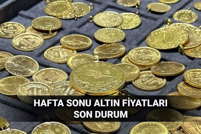 Altın yükselişte! Hafta sonu altın fiyatlarında son durum: Gram altın ne kadar?
