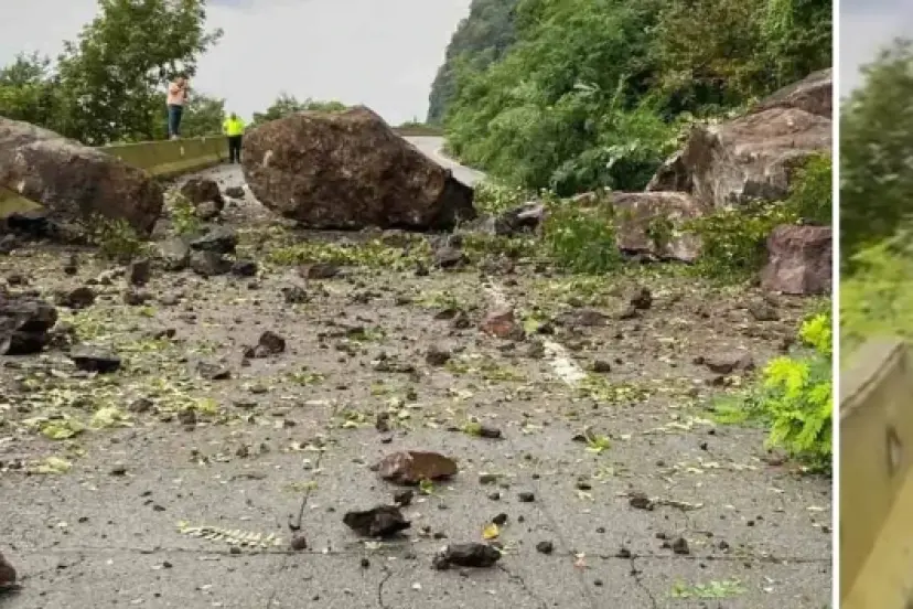 Artvin’de heyelan: Karadeniz Sahil Yolu ulaşıma kapatıldı