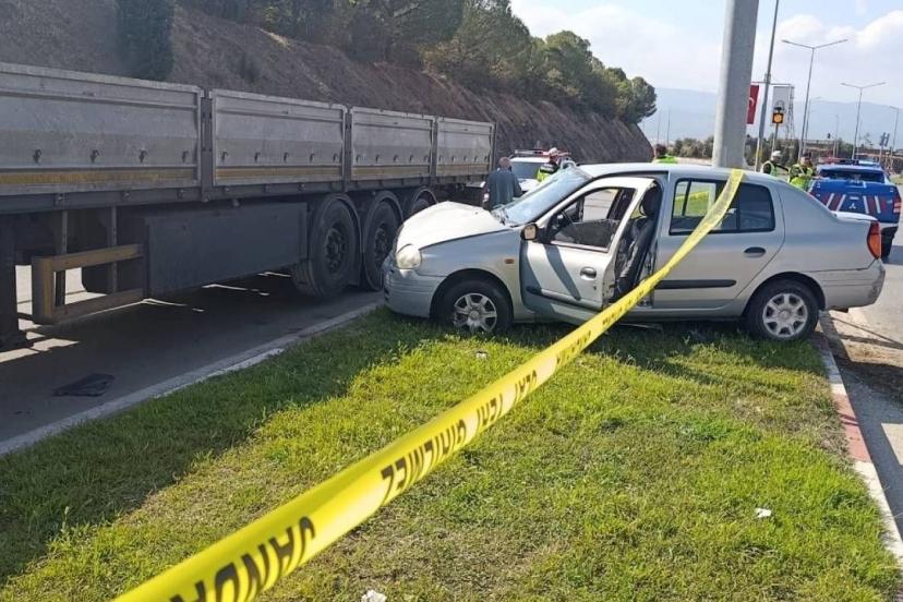 Çanakkale'de ölümlü kaza