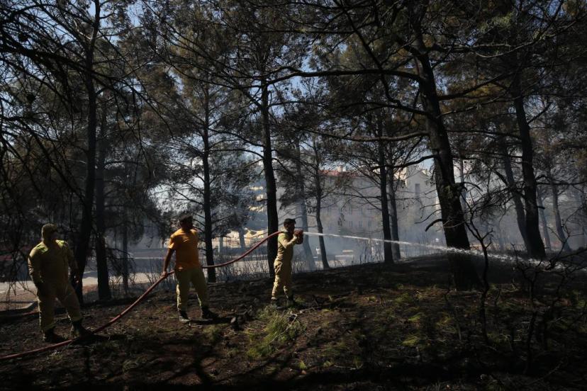 Çanakkale'de ormanlık alanda çıkan yangın kontrol altına alındı