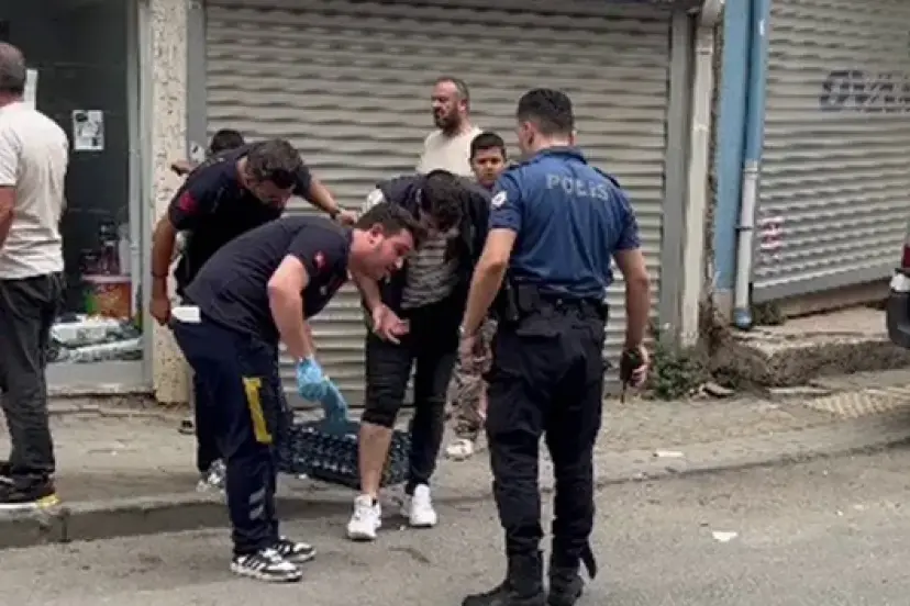 İhbara giden polislerden birini köpek diğerini sahibi ısırdı