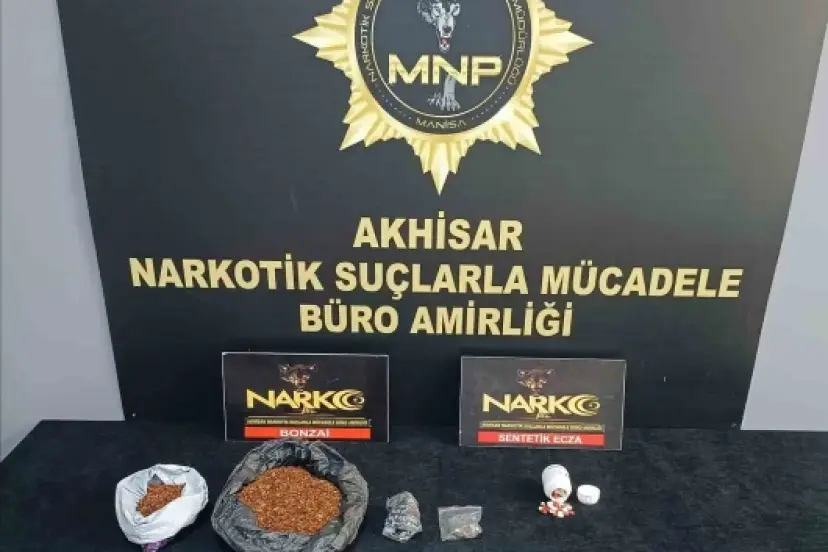 Manisa’da uyuşturucu operasyonu: 3 tutuklama