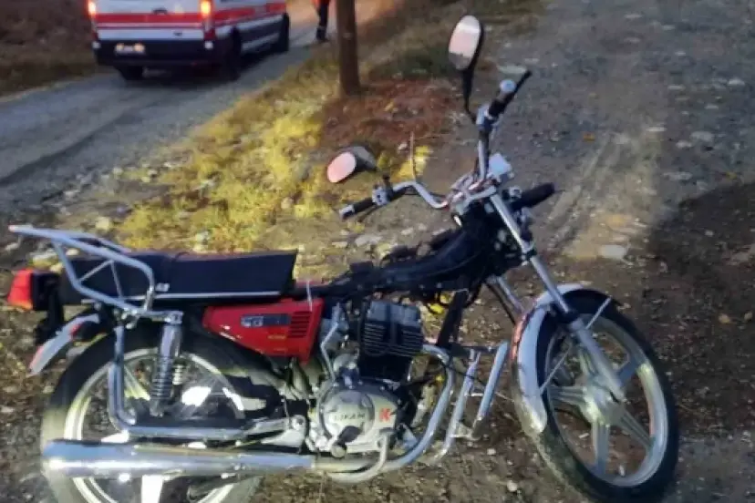 Muratlı’da motosiklet kazası: 1 yaralı