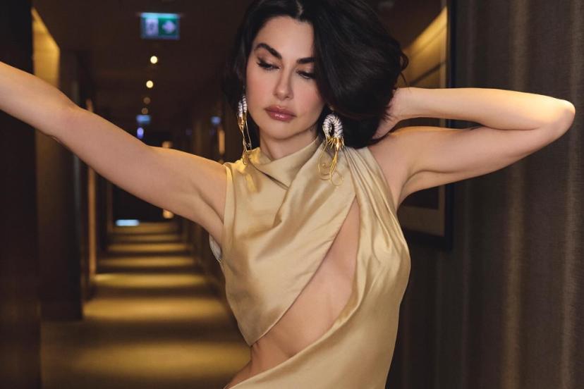 Nesrin Cavadzade'nin dekoltesine yorum yağdı! Elbisesi çok beğenildi
