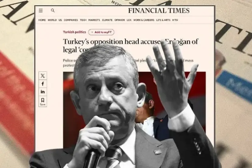 Özgür Özel İngiliz medyasına sığındı Türkiye'ye akıllara durgunluk veren tehditler savurdu: 'Hayatı durma noktasına getiririz'