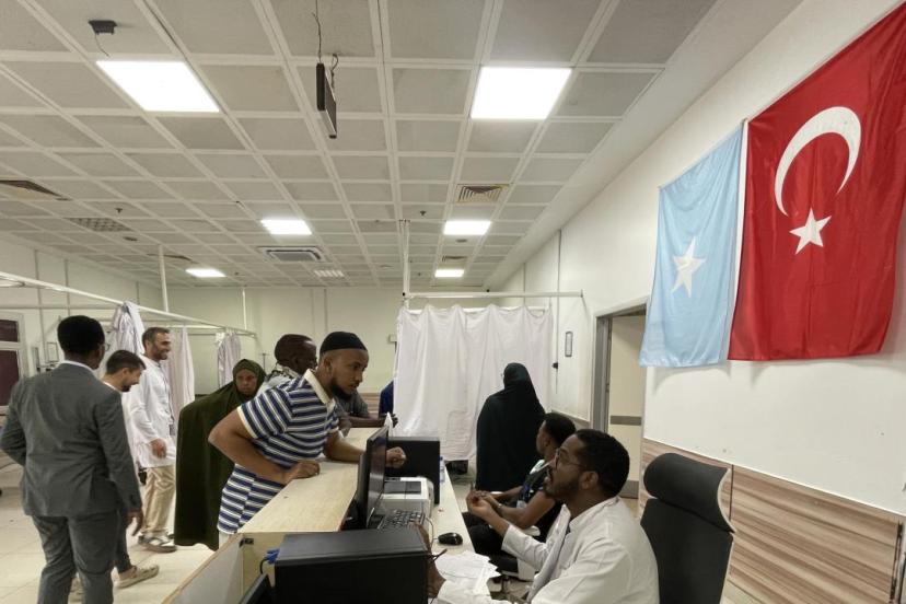 Recep Tayyip Erdoğan Eğitim ve Araştırma Hastanesi Somali'nin yaralarını sarıyor