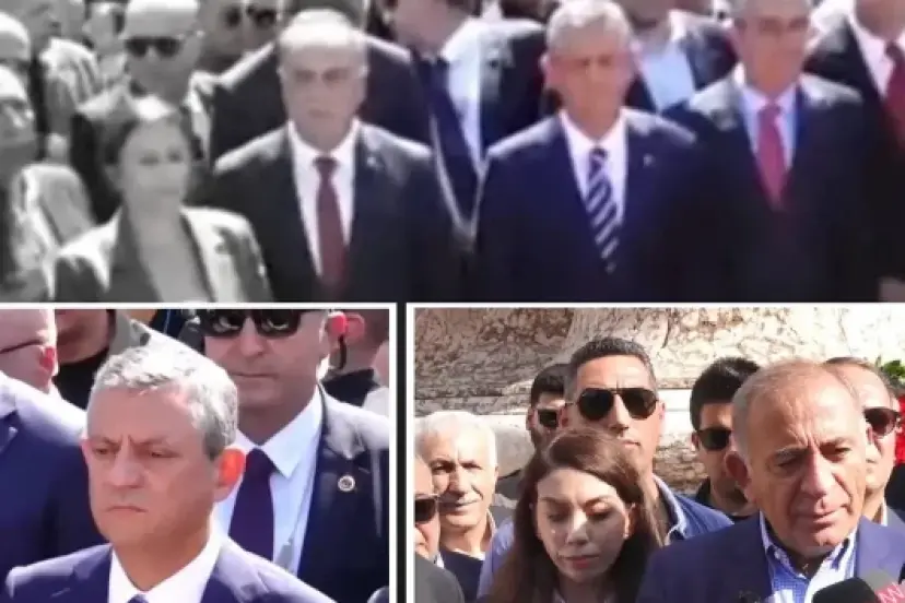 Taksim'deki CHP töreninde dikkat çeken anlar: "Özgür Özel'i karşılayacağım" demişti Gürsel Tekin Taksim'deki törene katılmadı