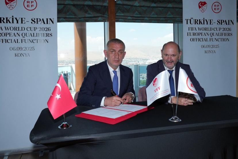 TFF, İspanya Kraliyet Futbol Federasyonu ile işbirliği anlaşması imzaladı