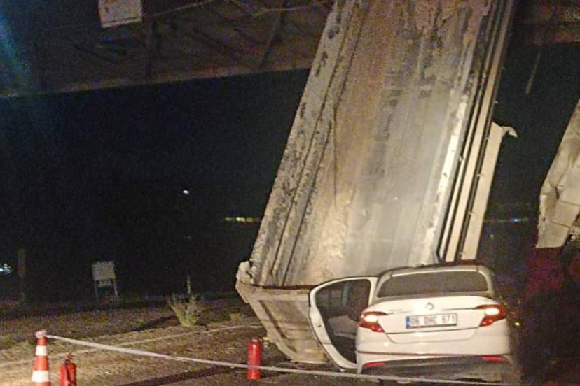 Yolda damperi açıldı, felakete neden oldu