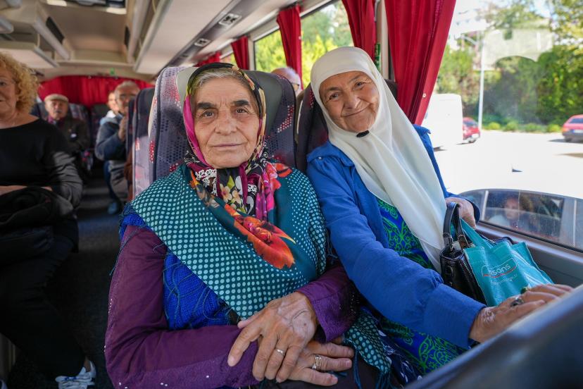 HUZUREVİ SAKİNLERİNE ULAŞIM DESTEĞİ