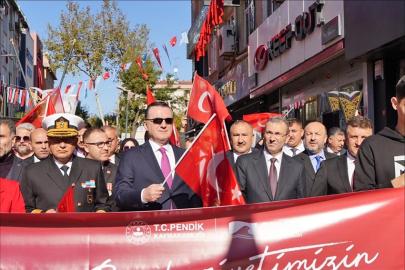 PENDİK’TE CUMHURİYETİN 102. YILI COŞKUYLA KUTLANDI